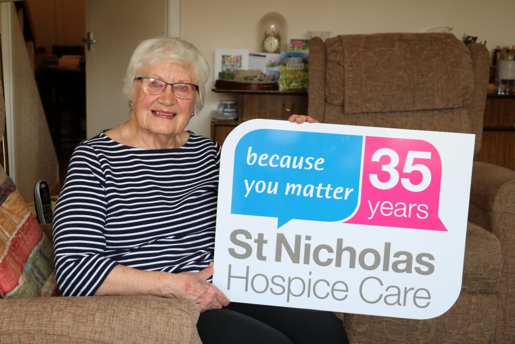 Hospice reaches 35 years - St Nicholas Hospice Care website